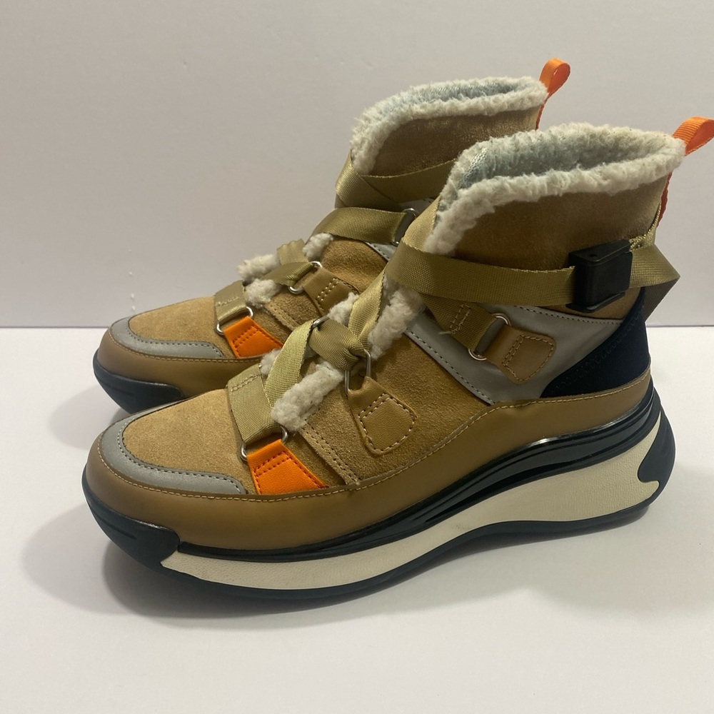 Steve Madden Tan And Orange Women’s Boots Size 6M